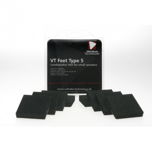 Valhalla Technology VT-Feet 5, 8-pack dmpftter i gruppen Tillbehr / Vibrationsdmpning hos Ljudfokus.se (143VTFEET5)
