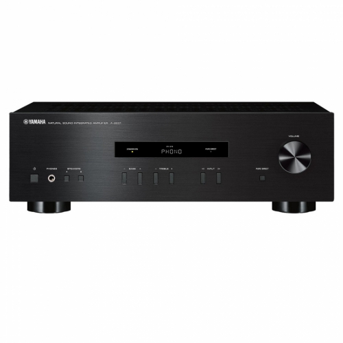 Yamaha A-S201 II stereofrstrkare med RIAA-steg, svart i gruppen Frstrkare / Stereofrstrkare hos Ljudfokus.se (159AS201BL2)
