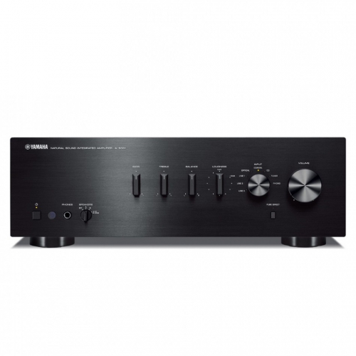 Yamaha A-S301 II stereofrstrkare med DAC & RIAA-steg, svart i gruppen Frstrkare / Stereofrstrkare hos Ljudfokus.se (159AS301BL2)