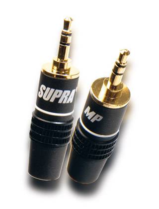 Supra MP-8 Stereo 3.5 mm kontakter, 2-pack i gruppen Kablar / Kontakter & Adapterpluggar hos Ljudfokus.se (215MP8STEREO)