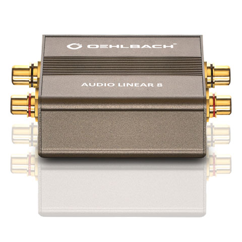 Oehlbach Audio Linear 8, galvaniskt jordavskiljningsfilter i gruppen Tillbehr / Elektroniktillbehr hos Ljudfokus.se (3209052)