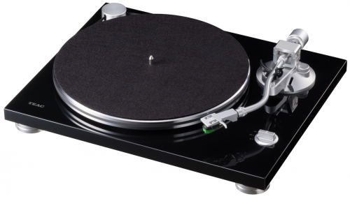 Teac TN-3B vinylspelare med RIAA & USB digitalisering, svart i gruppen Vinyl / Vinylspelare hos Ljudfokus.se (350TN3BB)