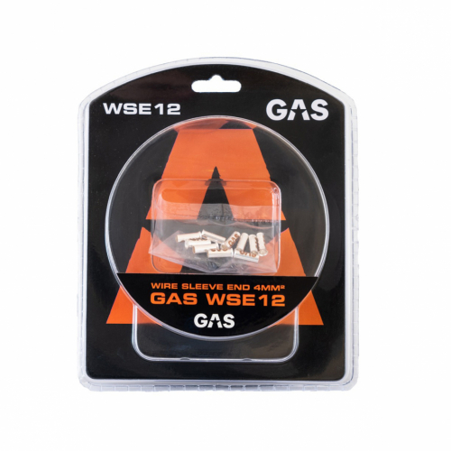 GAS WSE12 ndhylsor fr 4 mm hgtalarkabel, 10-pack i gruppen Byggsats / Bygg sjlv - Tillbehr hos Ljudfokus.se (910WSE12)