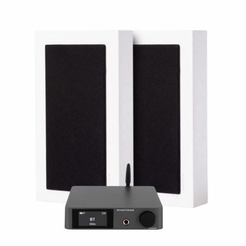 Dynavoice CA802BT & DLS Flatbox Midi Stereopaket i gruppen Paket / Hifi - Musikanlggning hos Ljudfokus.se (SETFBMIDIPKT4)