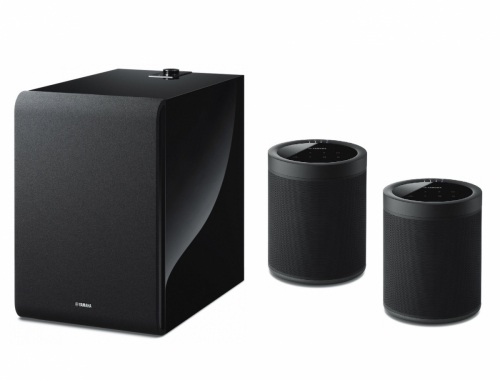 Yamaha MusicCast 20 & Sub 100 Stereopaket 2.1 Svart i gruppen Paket / Aktiva Hgtalarsystem hos Ljudfokus.se (SETMC20PKT1)