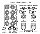 Dayton Audio MA1260 & 2 par DLS MB6i Svarta Utomhushgtalare