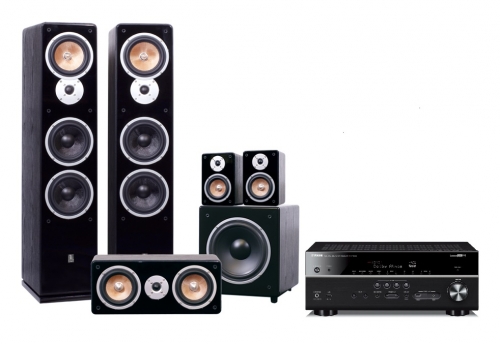 System One SF63 5.1 Högtalarsystem & Yamaha RX-V683