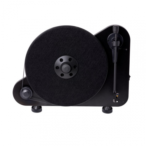 Pro-Ject VT-E vertikal vinylspelare med pickup, svart i gruppen Vinyl / Vinylspelare hos Ljudfokus.se (10203000006B)