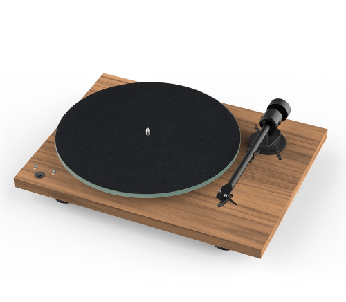 Pro-Ject T1 Phono SB vinylspelare med OM5e-pickup, valnt i gruppen Vinyl / Vinylspelare hos Ljudfokus.se (10203000038)