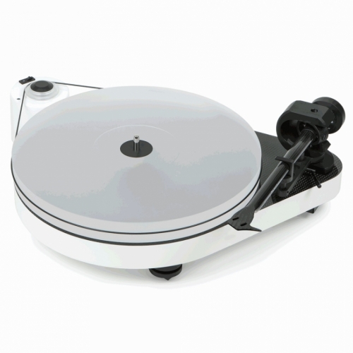 Pro-Ject RPM-5 Carbon, vinylspelare exkl. pickup, pianovit  i gruppen Vinyl / Vinylspelare hos Ljudfokus.se (10203000109W)