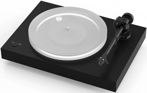 Pro-Ject X2 vinylspelare med Ortofon 2M Silver, mattsvart i gruppen Vinyl / Vinylspelare hos Ljudfokus.se (10203000236)