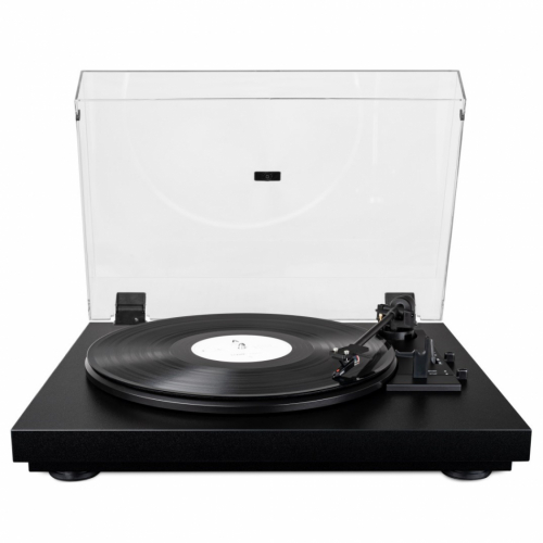Pro-Ject A1 helautomatisk vinylspelare med Ortofon OM10, svart i gruppen Vinyl / Vinylspelare hos Ljudfokus.se (10203000283)