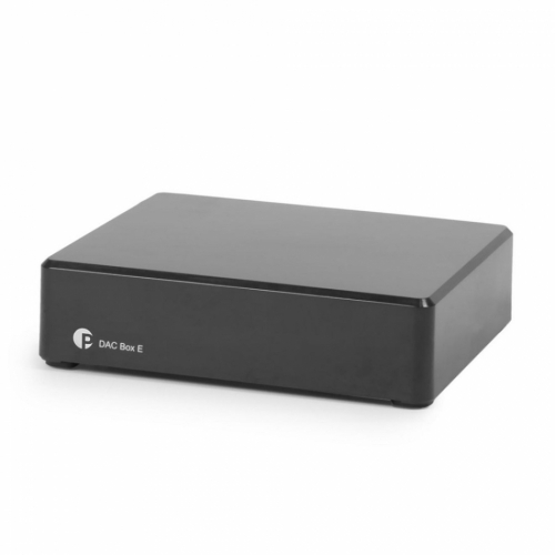 Pro-Ject Dac Box E, D/A-omvandlare svart i gruppen Mediaspelare / DAC - D/A-omvandlare hos Ljudfokus.se (10203010002B)