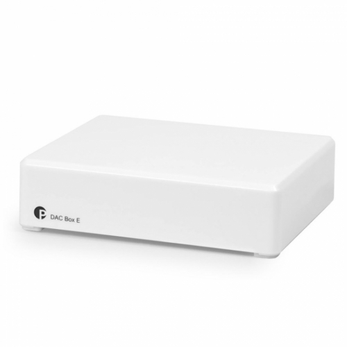 Pro-Ject Dac Box E, D/A-omvandlare vit i gruppen Mediaspelare / DAC hos Ljudfokus.se (10203010003W)