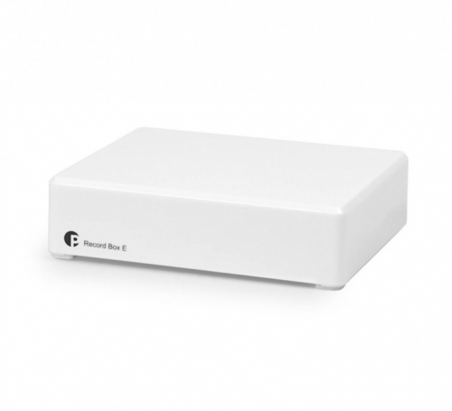 Pro-Ject Record Box E RIAA-steg med USB-utgng, vit i gruppen Kampanj / Fyndhrnan hos Ljudfokus.se (10203010013W)