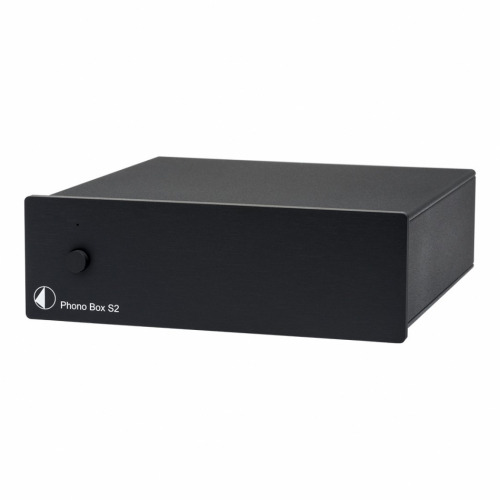 Pro-Ject Phono Box S2, RIAA-steg fr vinylspelare svart i gruppen Frstrkare / RIAA-frstrkare hos Ljudfokus.se (10203010029)