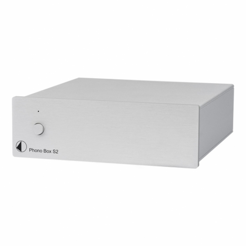 Pro-Ject Phono Box S2, RIAA-steg fr vinylspelare silver i gruppen Frstrkare / RIAA-frstrkare hos Ljudfokus.se (10203010030)