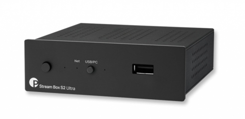 Pro-Ject Stream Box S2 Ultra nätverks-ljudbrygga, svart i gruppen Mediaspelare / Nätverksspelare hos Ljudfokus.se (10203010037)
