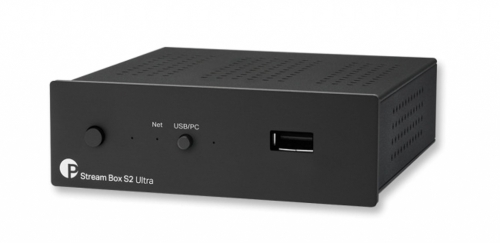 Pro-Ject Stream Box S2 Ultra ntverkstransport, svart i gruppen Multiroom / Ntverksstreamer hos Ljudfokus.se (10203010037)