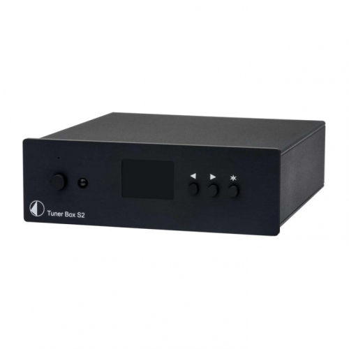 Pro-Ject Tuner Box S2 FM-radiodel, svart i gruppen Mediaspelare / Radio - Tuner hos Ljudfokus.se (10203010049)