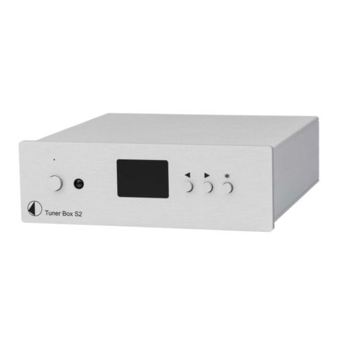 Pro-Ject Tuner Box S2 FM-radiodel, silver i gruppen Mediaspelare / Radio - Tuner hos Ljudfokus.se (10203010050)