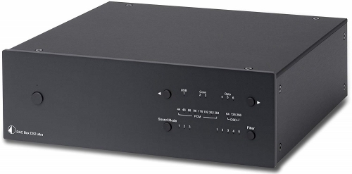 Pro-Ject Dac Box DS2 Ultra, svart i gruppen Mediaspelare / DAC - D/A-omvandlare hos Ljudfokus.se (10203010109)