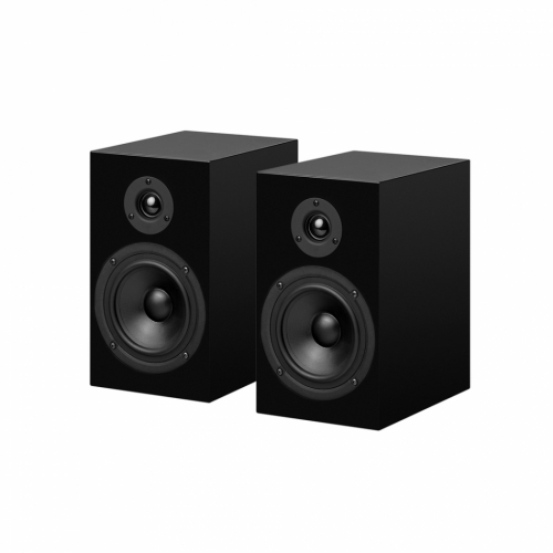 Pro-Ject Speaker Box 5 stativhgtalare, pianosvart par i gruppen Hgtalare / Stativhgtalare hos Ljudfokus.se (10203020000B)