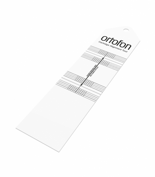 Ortofon Alignment Tool i gruppen Tillbehr / Vinylspelartillbehr hos Ljudfokus.se (102ALIGNTOOL)