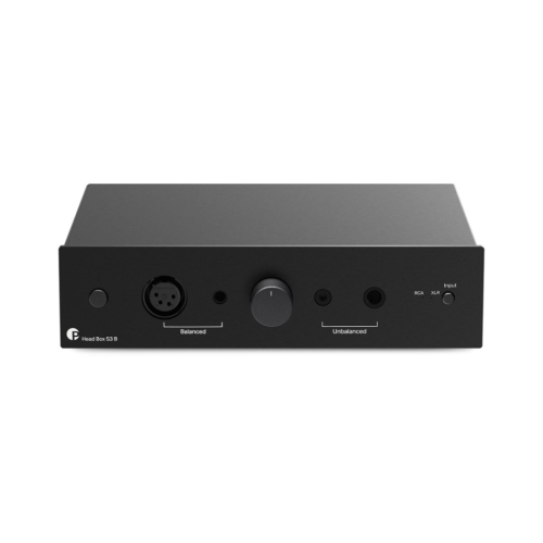 Pro-Ject Head Box S3 B kompakt fullbalanserad hörlursförstärkare, svart i gruppen Hörlurar / Hörlurssteg & Digitala Walkmans hos Ljudfokus.se (102HEADBOXS3B)
