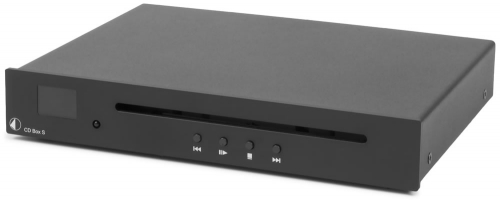 Pro-Ject CD Box S, svart i gruppen Mediaspelare / CD-spelare hos Ljudfokus.se (102PR9044BS)