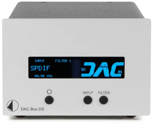Pro-Ject DAC Box DS, silver i gruppen Mediaspelare / DAC - D/A-omvandlare hos Ljudfokus.se (102PR9045D)