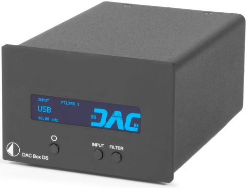 Pro-Ject DAC Box DS, svart i gruppen Mediaspelare / DAC - D/A-omvandlare hos Ljudfokus.se (102PR9045DB)