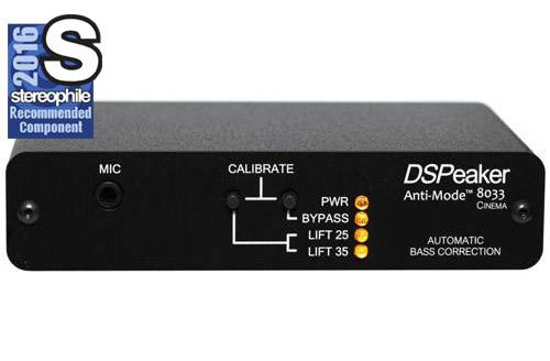 DSPeaker Anti-Mode 8033 Cinema, bas-EQ i gruppen vrigt / Akustikbehandling - mtkalibrering hos Ljudfokus.se (1088033CINEMA)