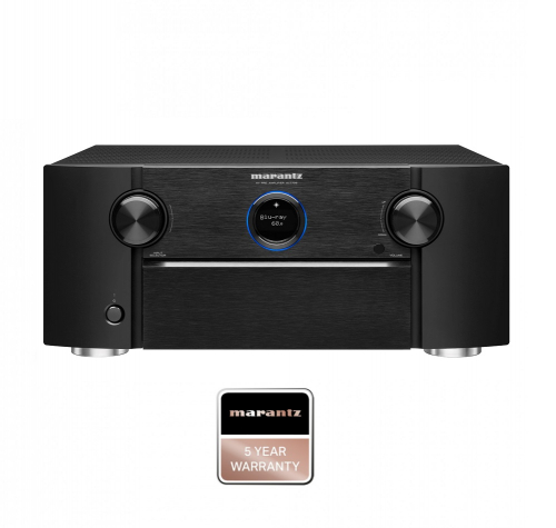 Marantz AV7706 hemmabioprocessor med HEOS, 8K video & XLR, svart i gruppen Frstrkare / Hemmabiofrstrkare hos Ljudfokus.se (111AV7706)