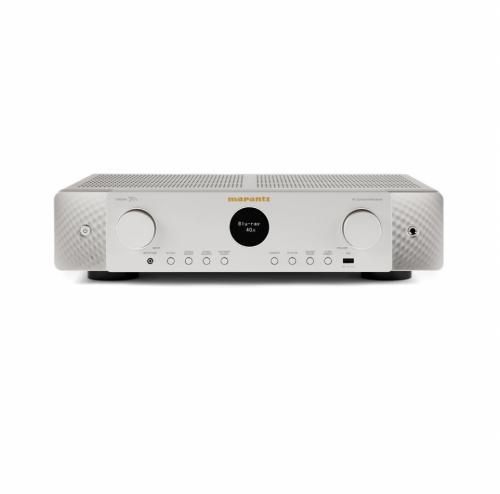 Marantz Cinema 70S hemmabiofrstrkare med Dolby Atmos & HEOS, silver i gruppen Frstrkare / Hemmabiofrstrkare hos Ljudfokus.se (111CINEMA70SS)