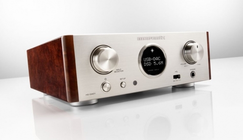 Marantz HD-DAC1 med hrlursfrstrkare, silver i gruppen Mediaspelare / DAC - D/A-omvandlare hos Ljudfokus.se (111HDDAC1S)