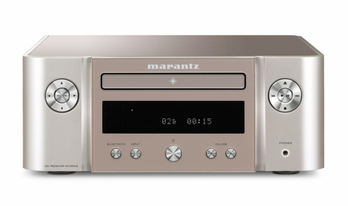 Marantz MCR-412 CD-receiver, silver/guld i gruppen Frstrkare / Stereofrstrkare hos Ljudfokus.se (111MCR412SG)