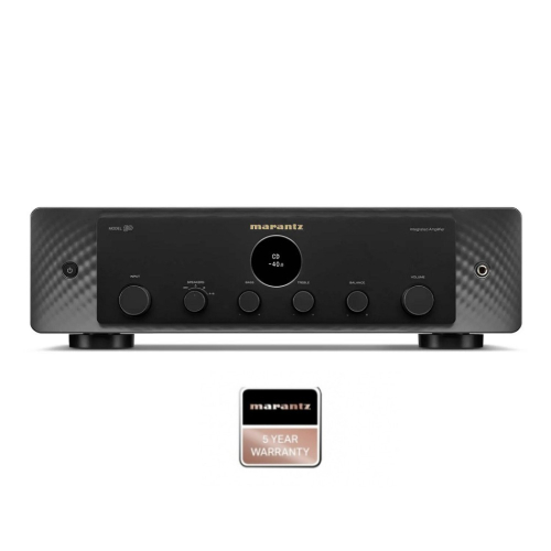Marantz Model 50 stereoförstärkare med RIAA-steg, svart i gruppen Förstärkare / Stereoförstärkare hos Ljudfokus.se (111MODEL50NB)