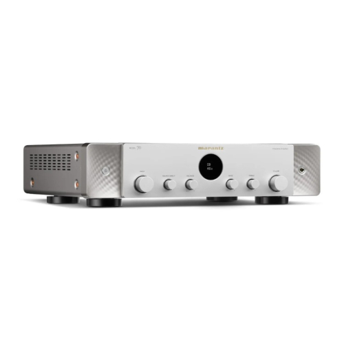 Marantz Model 70 stereoförstärkare med HDAM-kretsar, DAC & HDMI, silver/guld i gruppen Förstärkare / Stereoförstärkare hos Ljudfokus (111MODEL70NSG)