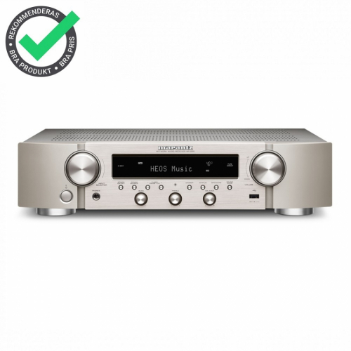 Marantz NR1200 stereof�rst�rkare med n�tverk, Bluetooth, RIAA-steg & radio, silver i gruppen F�rst�rkare / Stereof�rst�rkare hos Ljudfokus.se (111NR1200S)