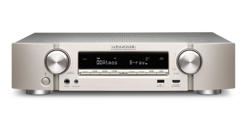 Marantz NR1710 hembiofrstrkare, silver i gruppen Frstrkare / Hemmabiofrstrkare hos Ljudfokus.se (111NR1710S)