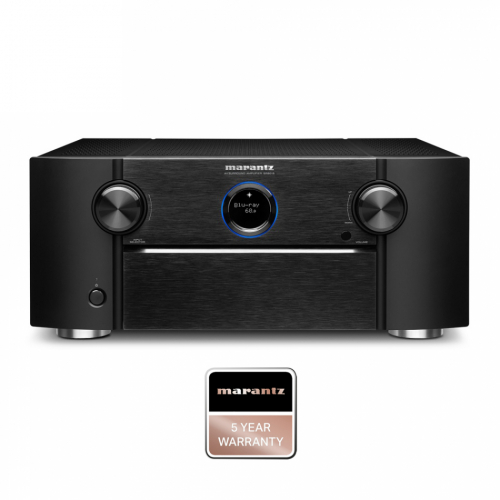 Marantz SR8015 hemmabiofrstrkare med HEOS, svart i gruppen Frstrkare / Hemmabiofrstrkare hos Ljudfokus.se (111SR8015B)