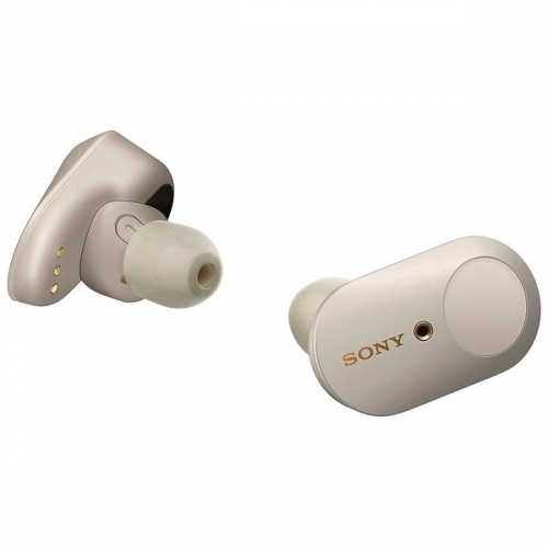 Sony WF-1000XM3 in-ear hörlur med brusreducering, silver i gruppen Hörlurar / Trådlösa hörlurar hos Ljudfokus.se (120WF1000XM3S)