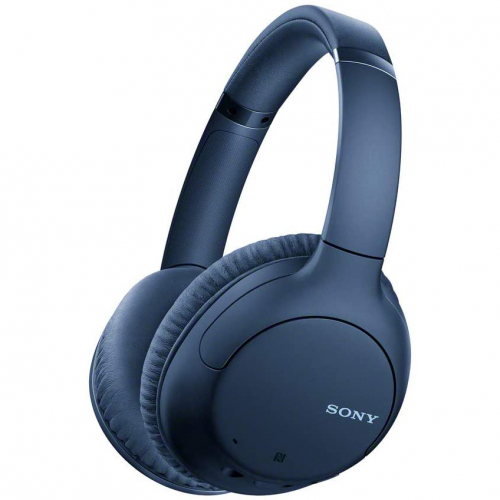 Sony WH-CH710N trdlsa over-ear hrlurar med brusreducering, bl i gruppen Hrlurar / Over-ear hrlurar hos Ljudfokus.se (120WHCH710NBL)