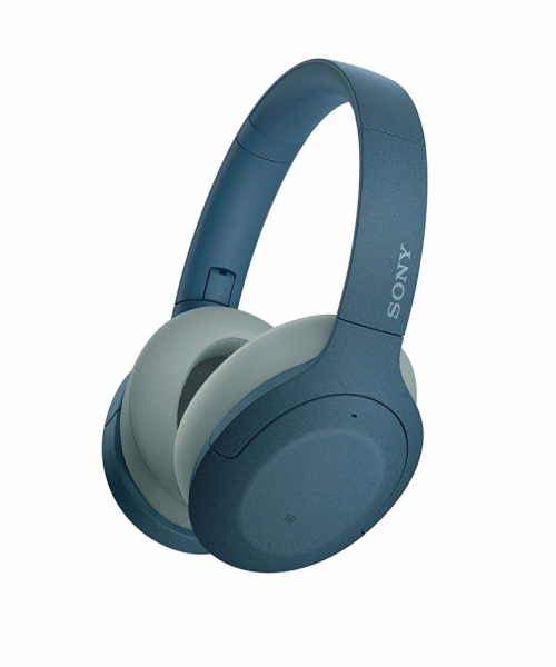 Sony WH-H910N over-ear med brusreducering, bl i gruppen Hrlurar / Trdlsa hrlurar hos Ljudfokus.se (120WHH910NBL)