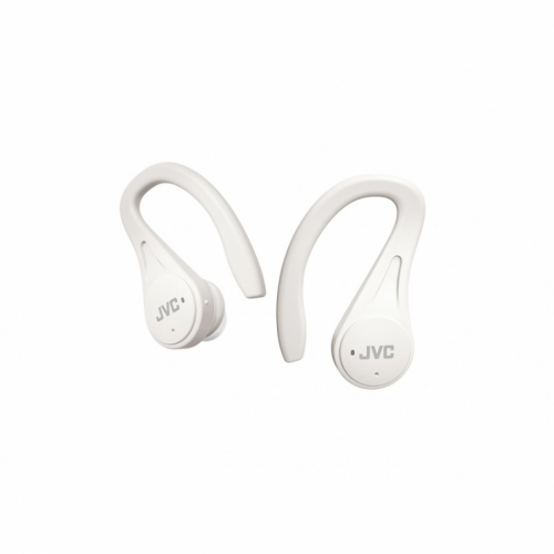 JVC HA-EC25T True Wireless sporthrlurar, vit i gruppen Hrlurar hos Ljudfokus.se (130HAEC25TW)