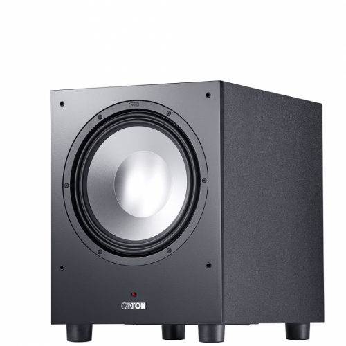 Canton Sub 12.4, aktiv subwoofer svart i gruppen Hgtalare / Subwoofers hos Ljudfokus.se (133SUB124BK)