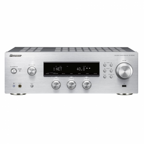 Pioneer SX-N30AE stereofrstrkare med ntverk, DAC & RIAA-steg, silver i gruppen Multiroom / Streamingfrstrkare hos Ljudfokus.se (135SXN30AES)