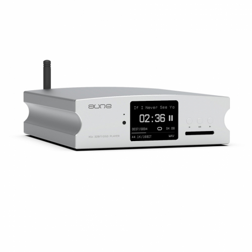 Aune X5s 8th DAC med Bluetooth, silver i gruppen Mediaspelare / DAC - D/A-omvandlare hos Ljudfokus.se (142X5SS)