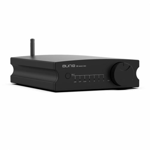 Aune X8 XVIII Magic BT kompakt DAC med Bluetooth & frstegsutgng, svart i gruppen Mediaspelare / DAC - D/A-omvandlare hos Ljudfokus.se (142X8DACBT)